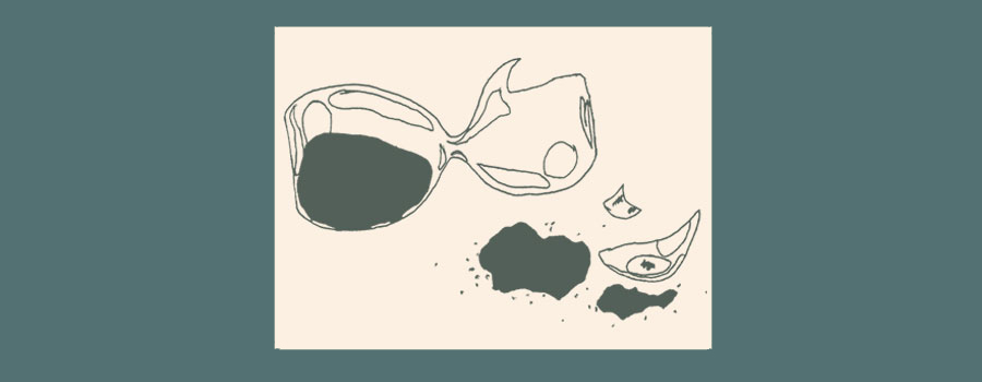 Broken hourglass from scope creep